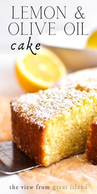 Lemon Olive Oil Cake