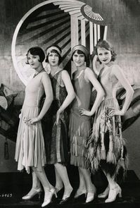 Clothing styles changed along with these new attitudes. The restrictive corsets and long dresses of the previous decade were no longer in style. Here is a list of what women wore in the 1920s