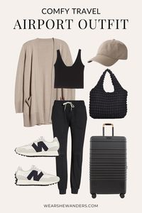 Comfy Travel Outfits to Wear to the Airport and Beyond — Wear She Wanders