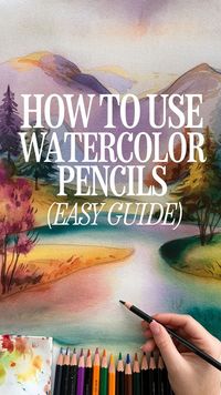 Confused about how to use watercolor pencils? Learn basic watercolor techniques and explore the best sketch ideas for watercolor. Whether you’re a beginner or looking for new ideas, this blog has everything to get you started! Pin now for creative watercolor inspiration!