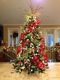 red green and gold christmas decorations | My Web Value