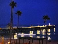 Denise Christine Cornell on Instagram: “The Pier at San Clemente 🌙🌠⭐️ #sanclementebeach #sanclementelife #ig_orangecounty #ocshutters”