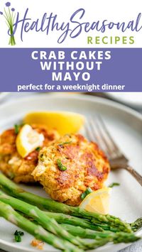 These healthy crab cakes without mayo are perfect for a weeknight dinner, a succulent crab cake sandwich, or to fulfill that Maryland crab cake craving! In just under 30 minutes, you’ll have a dense and flavorful crab cake patty ready for a special occasion or a simple last-minute feast!