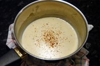 This recipe is for a basic Italian White Cream Sauce (like an Alfredo or bechamel) for Pasta, Chicken, Shrimp, etc.  You can add other ingredients to suit your liking, this is the basic version - goes great over Fettuccine or Tortellini... you can also add 1 teaspoon oregano or parsley to flavor.  If you throw in some bacon, carmelized onion And a handful of frozen peas And serve over pappardelle it is absolutely fabulous!