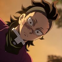 Demon Slayer: Kimetsu no Yaiba, S04E06. The Strongest of the Demon Slayer Corps. Shinazugawa Genya Enhanced Icons. Follow and visit my boards for more icons. Proper credits before reposting and do not repost without my permission! #ShinazugawaGenya #DemonSlayerCorps #HashiraTrainingArc #DemonSlayer #KimetsuNoYaiba