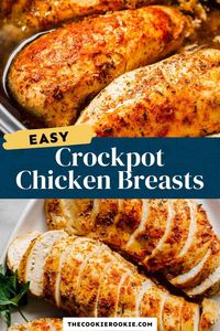 crockpot chicken breasts pinterest