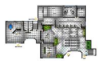 Furniture’s detail of the bank office plan is given in this Autocad drawing file. Download now. - Cadbull