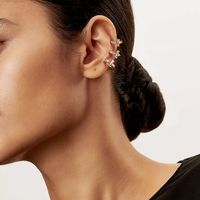 Tiffany T T1 Ear Cuff in Rose Gold with Diamonds | Tiffany & Co. US