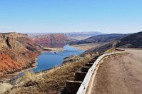 The Flaming Gorge National Recreation Area straddles the Wyoming-Utah Border and preserves an otherworldly landscape that surrounds the mighty Green River.