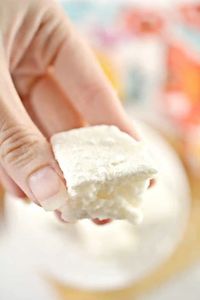 Keto Marshmallows close up