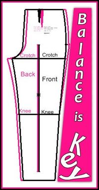 Plus Size Pants Pattern: Balance A Key Step to Making Pants That Fit - Katrina Kay Creations