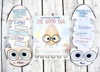 Perfect craft activity to accompany the children's book, "The Good Egg" by Jory John and Pete Oswald, a charming story that reminds us of the importance of balance, self-care, and accepting those who we love.
Encourage littles to create a Good Egg surprise that focuses on self-care activities students can do when they feel stressed, or positive affirmations they can tell themselves when feeling low.

Check out MaiStoryBook Youtube Channel for an interactive read aloud of "The Good Egg"
