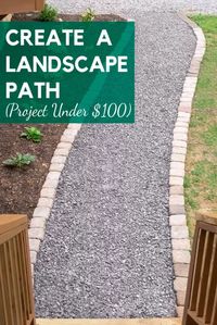 How to Create a Landscape Path