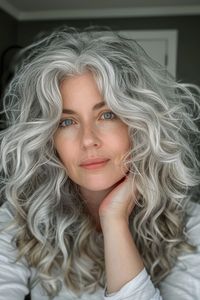 Silver hair transcends mere color to become a bold declaration. What was once the domain of the audacious has evolved into a universally admired trend, radiating elegance and contemporary style. Click to see more.