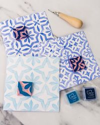 Block Print Tile Patterns – Lou Davis