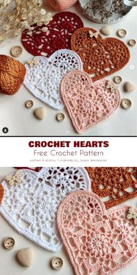 The Best 5 Crochet Heart Patterns from Newbie to Pro - Your Crochet