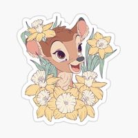 Pegatinas: Bambi | Redbubble