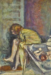 Young Woman Sitting - Pierre Bonnard, c. 1915.