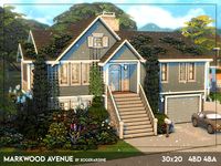 The Sims Resource - Markwood Avenue (NO CC)