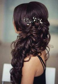 cute wedding hairstyles for long hair