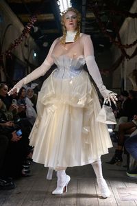 Gwendoline Christie for Maison Margiela Spring 2024 Couture Show