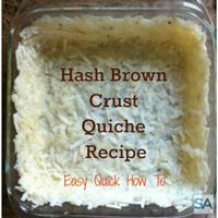 If you are a potato and quiche fan then this recipe is for you. The family will enjoy this easy to make Hash Brown Crust quiche recipe all year long.