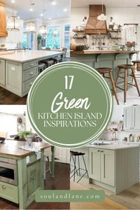 Dive into the world of green kitchen islands and discover how this daring choice can transform your kitchen into a dynamic and stylish space. Whether you prefer a muted pastel green for a subtle touch of elegance or a vibrant lime to energize your cooking area, our ideas will leave you astonished. Get creative with materials, finishes, and accessories that elevate the island's look, turning it into the heart of your kitchen. These green island concepts are not just about adding color; they're ab