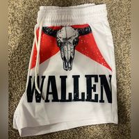 Super Cute Morgan Wallen Shorts! These Run A Little Small These Would Be Perfect For Working Out, Sleepwear, Casual, Or Boat! All Morgan Wallen Fans Need These!!!