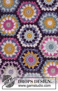 Boho Spell / DROPS 171-59 - Free crochet pattern