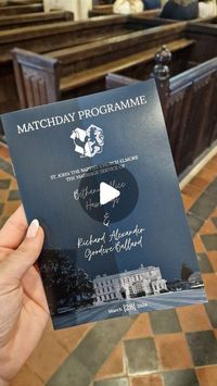 Georgie Mitchell on Instagram: "A football themed wedding ⚽️ ... never!  #weddinginspiration #weddingtips #groomtobe #footballwedding #footballthemedwedding"