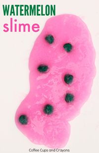 Watermelon Slime Recipe for Kids