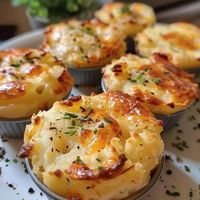 Cheesy Mashed Potato Puffs – 99easyrecipes