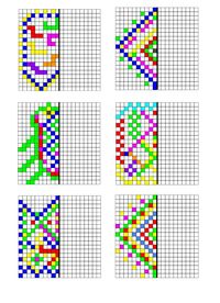 Повтори рисунок по клеточкам - задания для детей | Аналогий нет