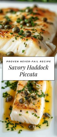 Dive into this Juicy Haddock Piccata Recipe that’s bursting with flavor! It’s quick to whip up and perfect for impressing guests at a dinner party or enjoying a special weeknight meal at home.