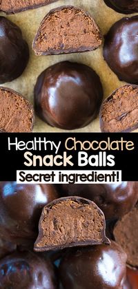 Healthy Chocolate Snack Balls