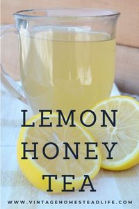 This delicious and soothing lemon honey tea is a perfect beverage to warm up with! Enjoy it in the morning to help wake up your body. It is also a great cold rememdy! #lemonhoneytea #soothingtea #coldremedytea #detoxtea