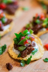 Bouchées de Nachos à la Mexicaine