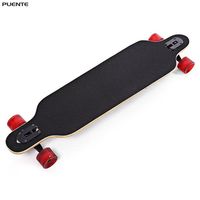 PUENTE Fashionable Skate Board Long Skateboard Four-wheel Roller Scooter Travel Tools Longboard 6 Colors