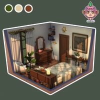 🌾 Boho Bedroom 🌾 | #sims4  ___  📍 EA ID: OrbifoliA ✅ No CC ❌ Not playtested (aesthetic only)  ___  🔒 Packs used: 💜 Cottageliving, City living 🧡 Dream Home Decore, Vampires 💛 Blooming rooms  ___  🔎 #thesims4 #thesims #sims #ts4 #simstergram #sccregram #simscommunitybuilds #communitybuild #easims #ea #simsbuilds #nocc #noccsims #simswedding #sims4 #simscontent