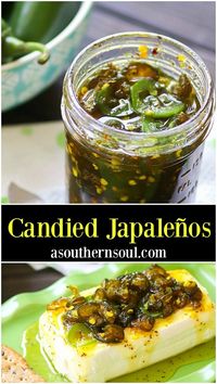 It doesn’t matter if you call them Candied Jalapeños or Cowboy Candy, this sweet and spicy concoction is down right irresistible! With just a few ingredients, fresh jalapeños are turned into something extra special and perfect with burgers, sandwiches, salads and appetizers or anything else that suits your fancy. #cowboycandy #candiedjalapeños #appetizers #grilling #easyrecipe #sweetheat #spicyrecipe