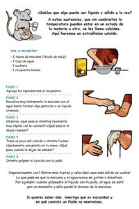 Ciencia | Química y Materia | Estados de la Materia | Experimento - BrainPOP Español