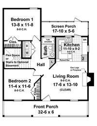 House Plan 59122 Level One