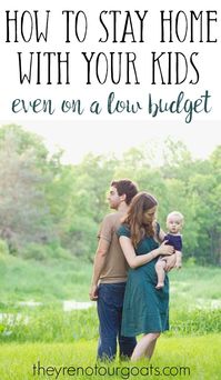 Being a stay-at-home parent can sometimes feel financially impossible. Here's how we afforded my being a stay-at-home mom, even when living on a tight budget. Photo credit: Icarus Image