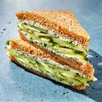 This creamy, crunchy cucumber sandwich recipe strikes a lovely balance between decadent and light. Make this healthy sandwich for your next lunch.