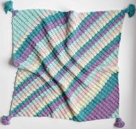 Corner to Corner Crochet Blanket for Complete Beginners! - Nana's Crafty Home