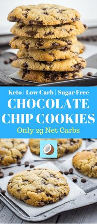 These keto chocolate chip cookies are so easy to make with only 1 bowl and 2 net carbs per cookie!. […]