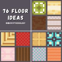 Check out all 100 Minecraft Floor Designs on my YouTube channel!