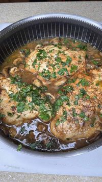 Chicken Marsala🍄