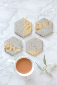 DIY Cement Coasters