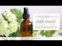 DIY Essential Oil Room Sprays for Spring - YouTube